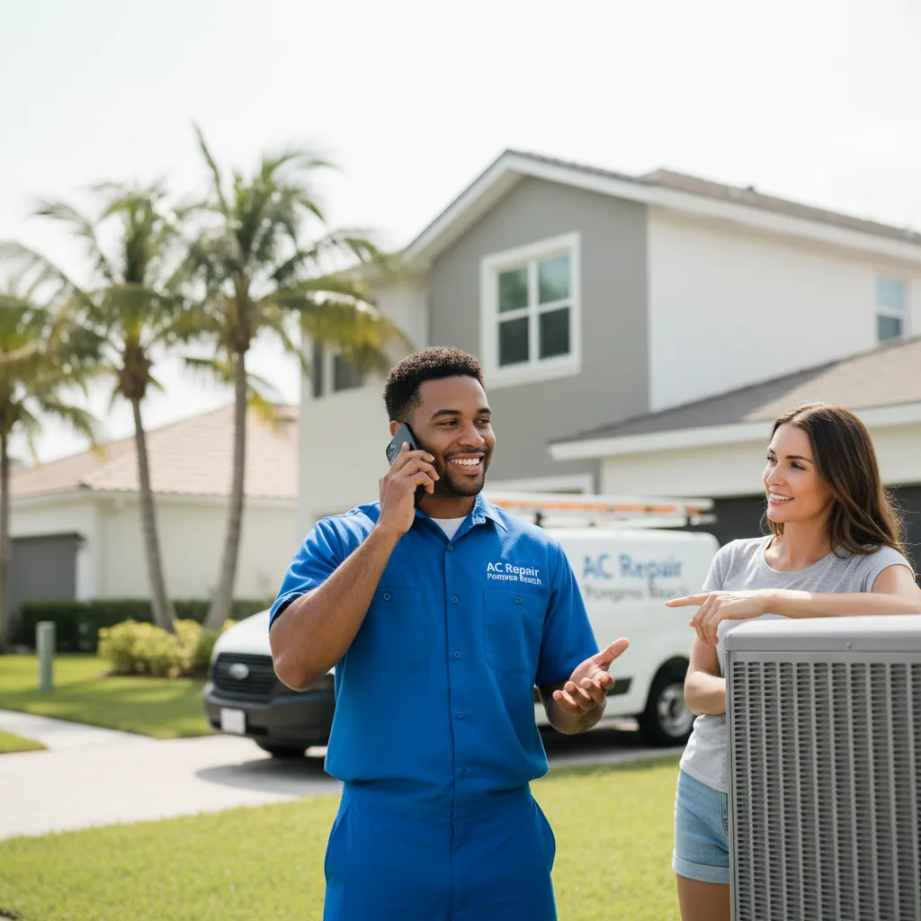 AC Repair Pompano Beach customer support in Lindsay